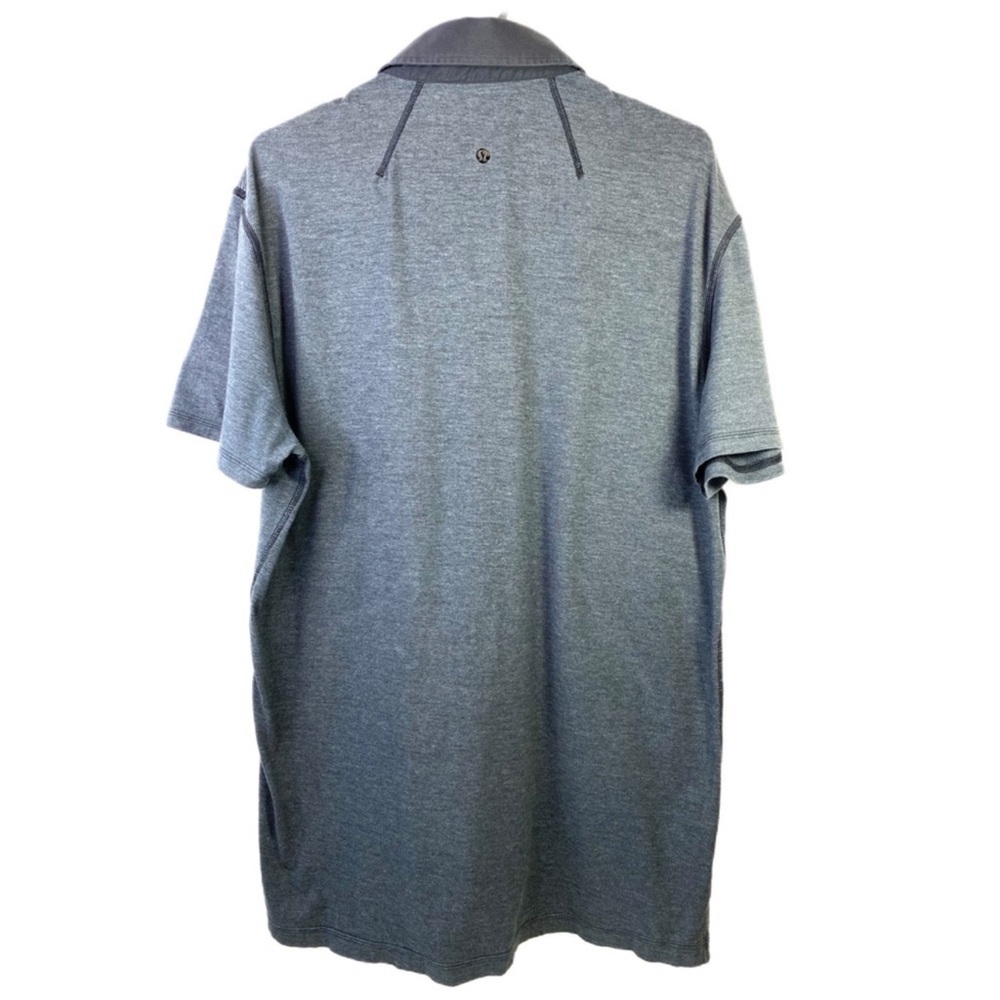 lululemon athletica Men's Gray Polo Shirt - Picture 2 of 12